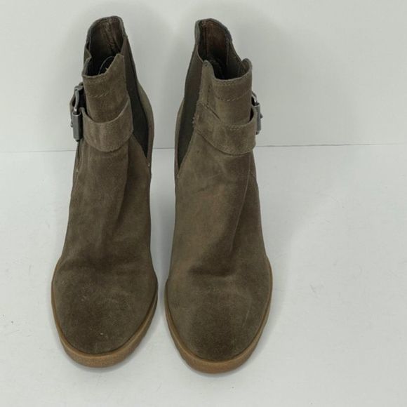 Vince‎ Camuto Brown Landri Wedge Booties - Picture 2 of 5